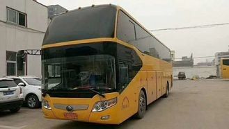 105000KM 2010 bus turistici della seconda mano di Yutong del freno a disco delle ruote del motore 4 di Wechai