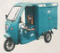 800KG cabina del trasporto del triciclo di Tuk Tuk di consegna del motociclo della ruota di capacità di carico tre